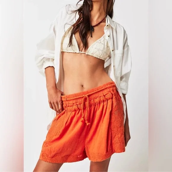 NWOT Free People | Day Blooms Cutwork Shorts | XS - Picture 8 of 8